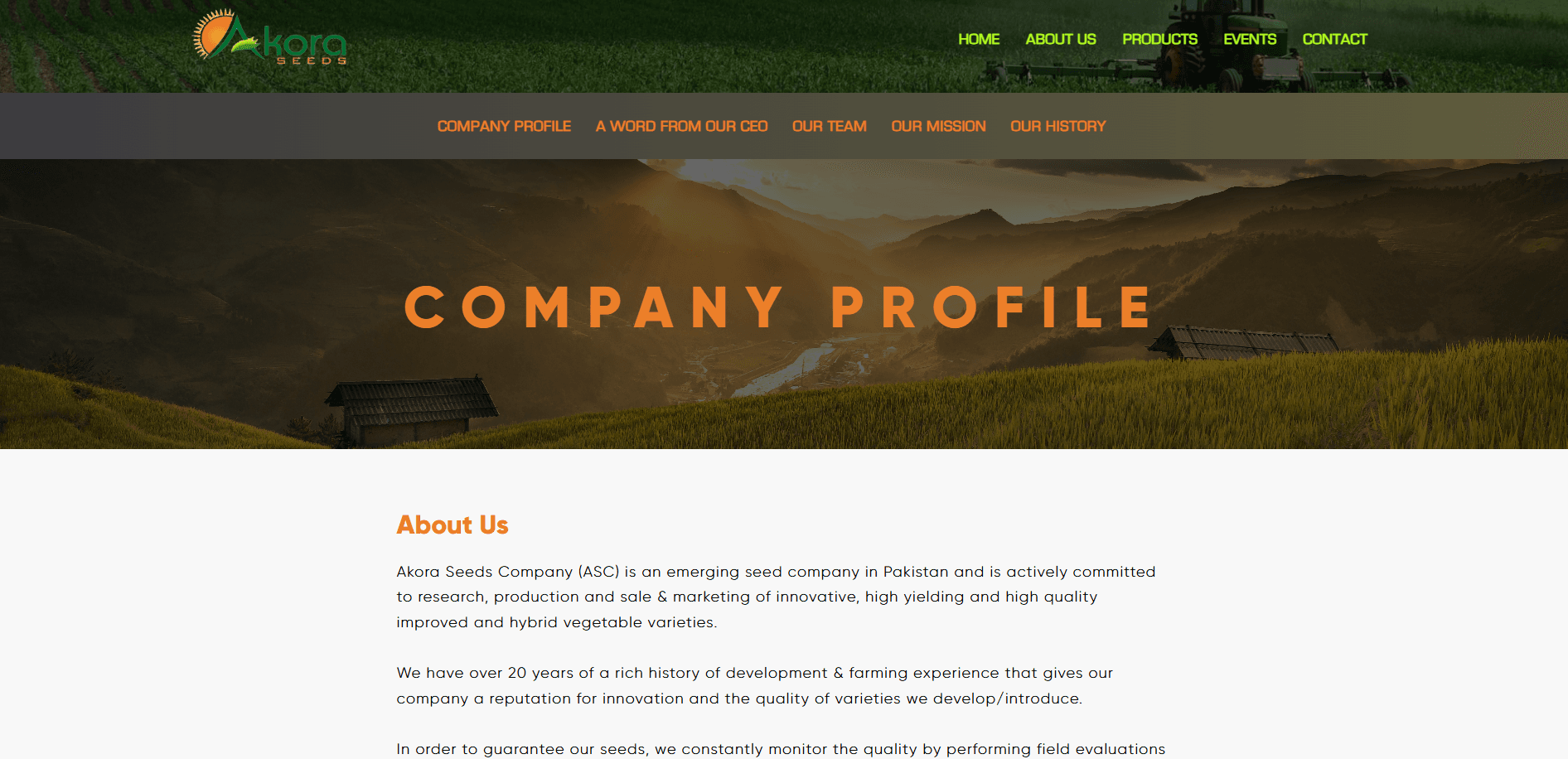 Akora Seeds - Smart Agricultural Seed Network screenshot 2