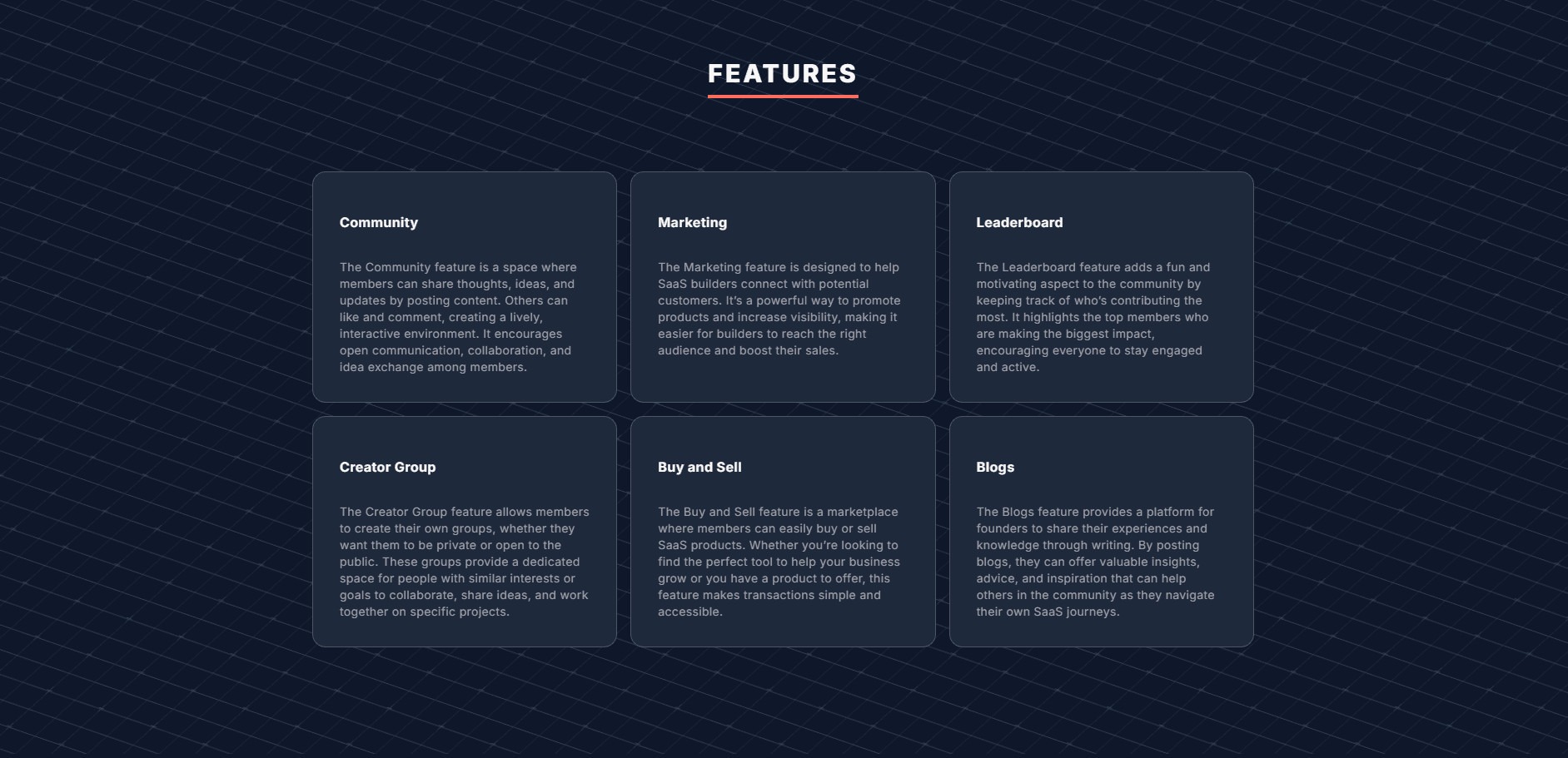 EaseX - SaaS Builder & Startup Community Platform screenshot 2