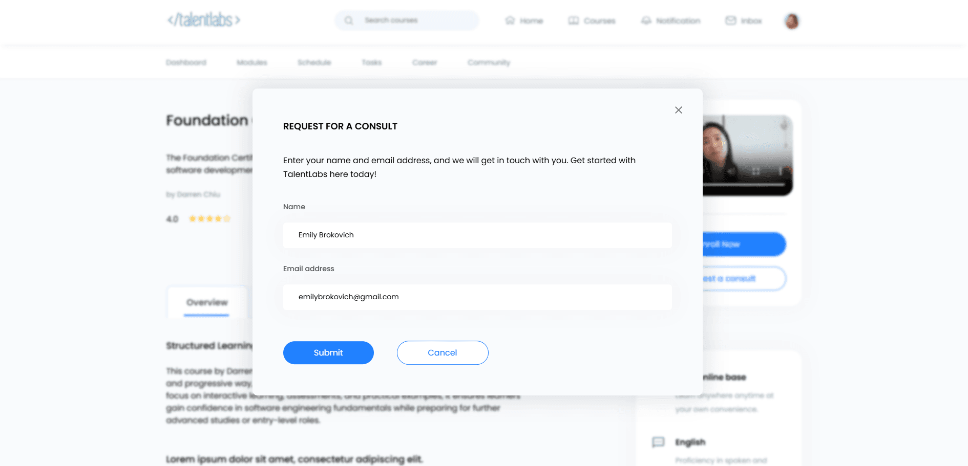 TalentLab - Online Learning Management System screenshot 4