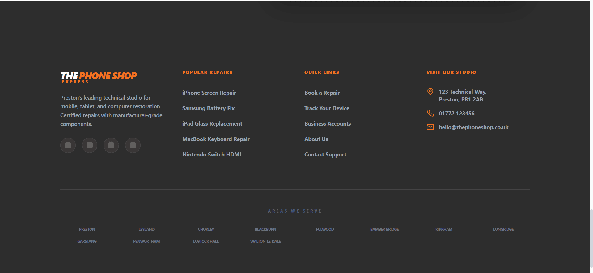 The Phone Shop Express - Mobile Retail E-Commerce Platform screenshot 5