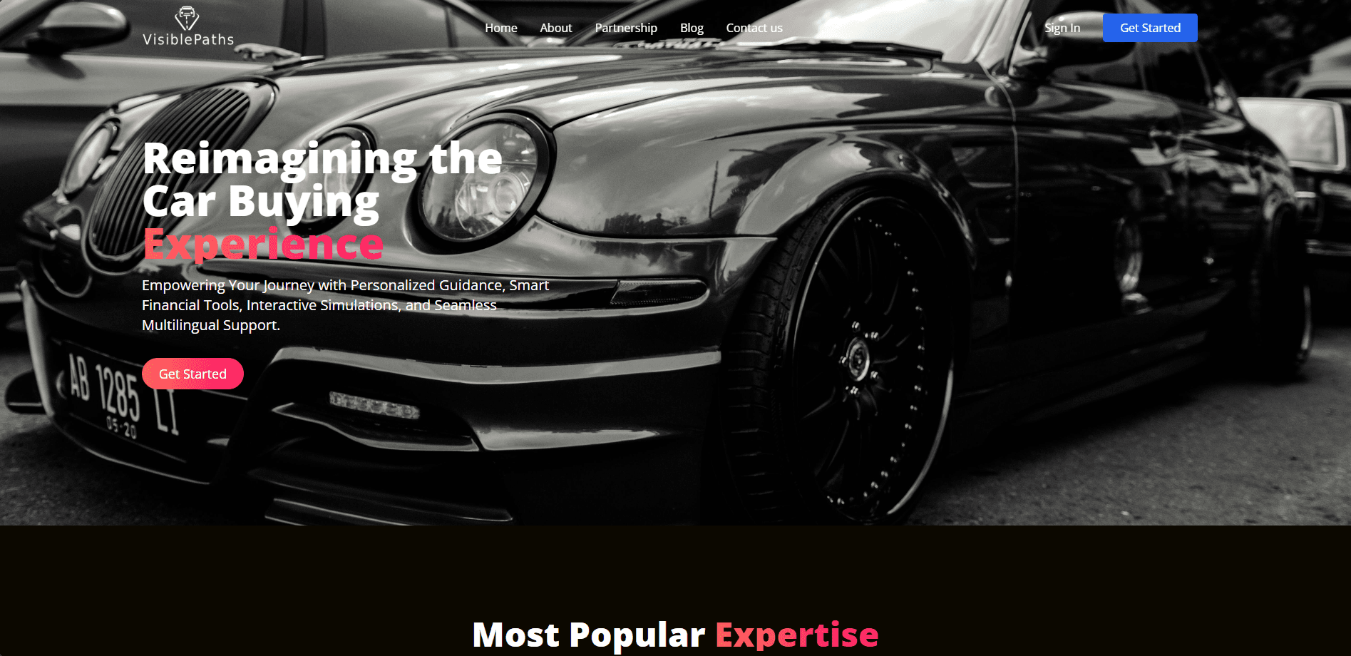VisiblePaths - Guided Car Buying Platform screenshot 2