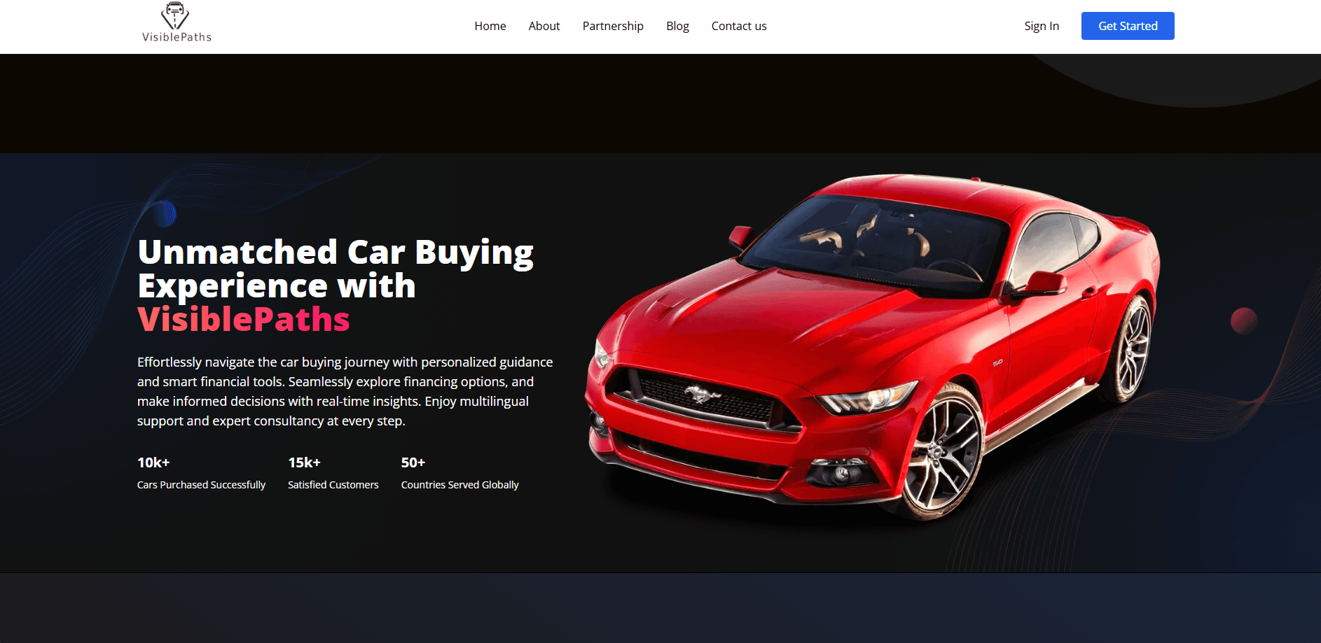 VisiblePaths - Guided Car Buying Platform screenshot 3